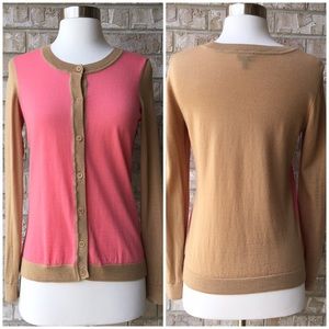 Talbots Pure Italian Merino Button Up Cardigan S🌸